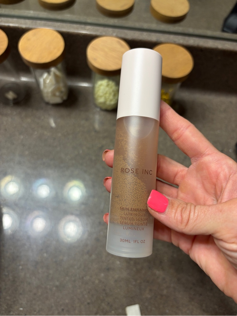 Rose Inc Luminous Skin Enhancing Tinted Serum — Gold Shimmer